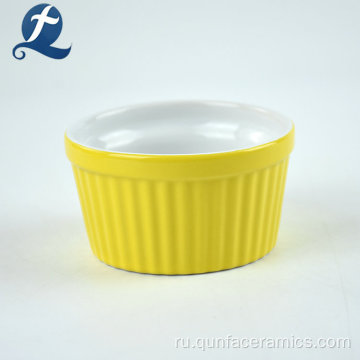 Простая в уходе керамическая кухня Ramekin For Cake